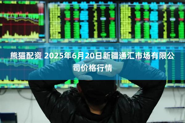 熊猫配资 2025年6月20日新疆通汇市场有限公司价格行情